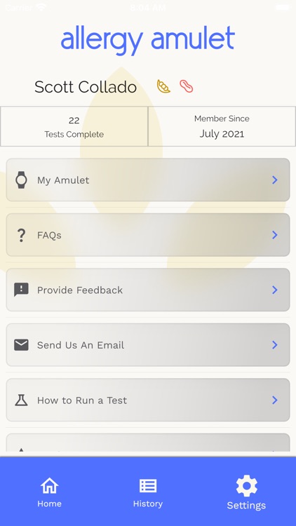 Allergy Amulet App screenshot-4