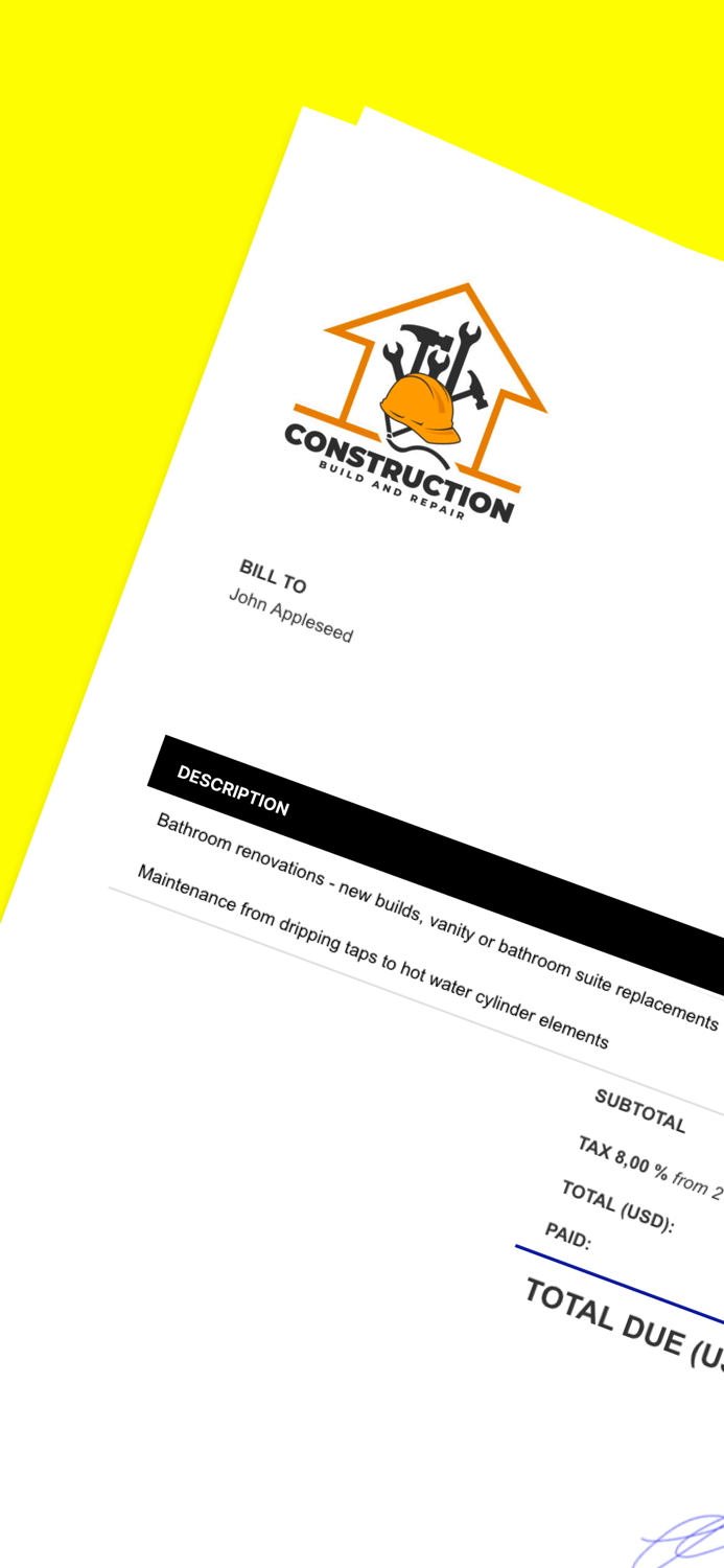 Freebie Invoice Maker