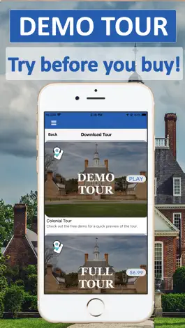 Game screenshot Colonial Williamsburg GPS Tour hack