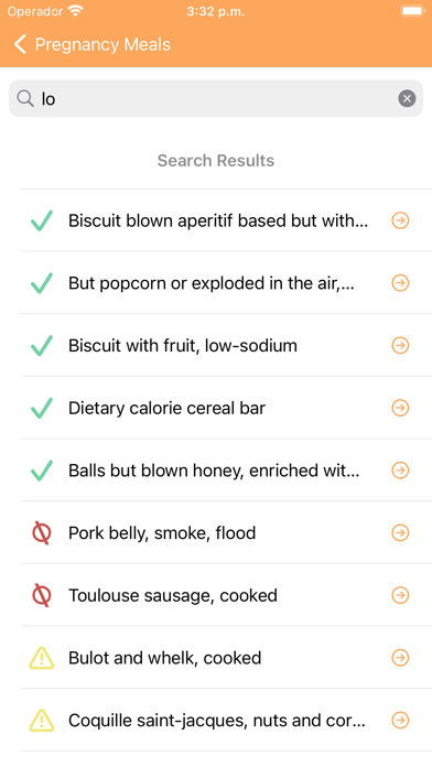 Pregnancy Meals - Eat safely Screenshot