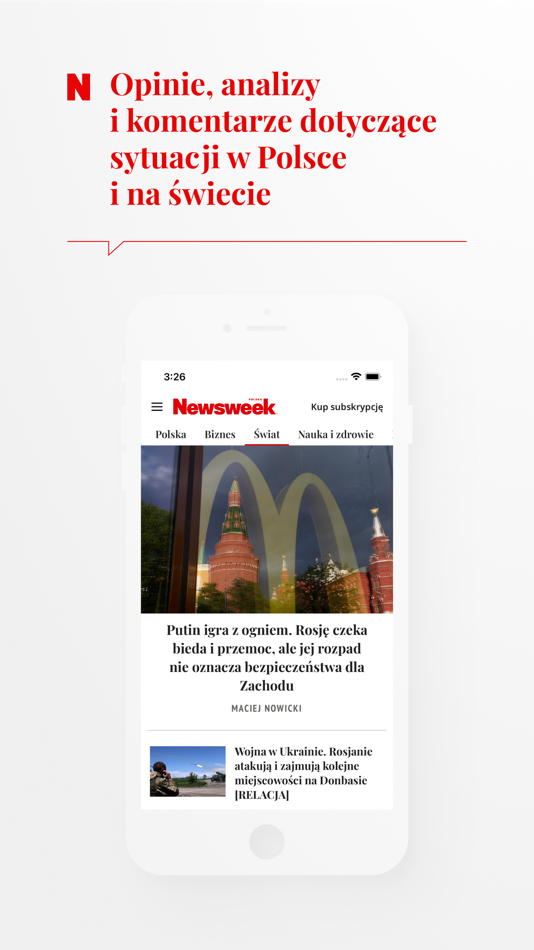 #5. Newsweek Polska (iOS) Podle: Ringier Axel Springer Polska Sp. z.o.o.
