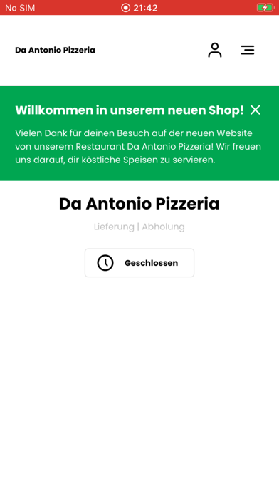 Da Antonio Pizzeria Screenshot