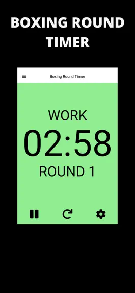 Game screenshot Boxing Round Timer App apk