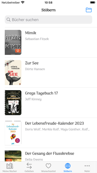 bibliofy: My book collection Screenshot