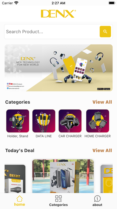 DENX Wholesale Screenshot