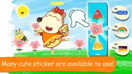 Game screenshot Wolfoo Coloring Book mod apk