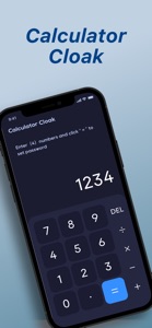 Calculator Cloak-Secret safe screenshot #1 for iPhone