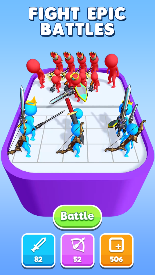 #1. Merge Battle 3D (iOS) 由: Jakub Szolomicki