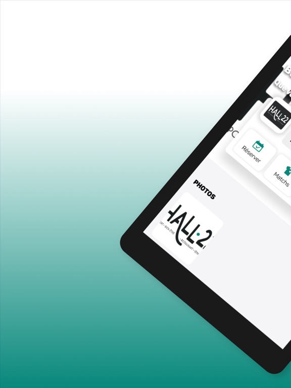 Hall 22 iPad screenshot
