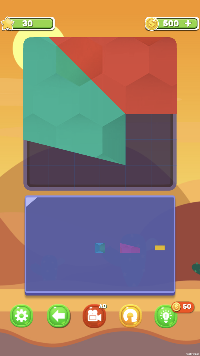 Block Tangram Puzzle Gem