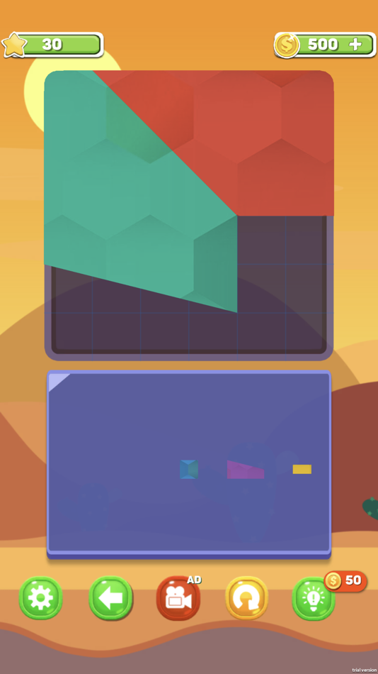 #5. Block Tangram Puzzle Gem (iOS) 由: Ayrin Akter Dipa