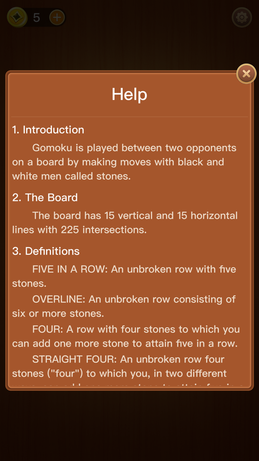 #4. Gomoku 2022 (iOS) 由: Traci Weyman