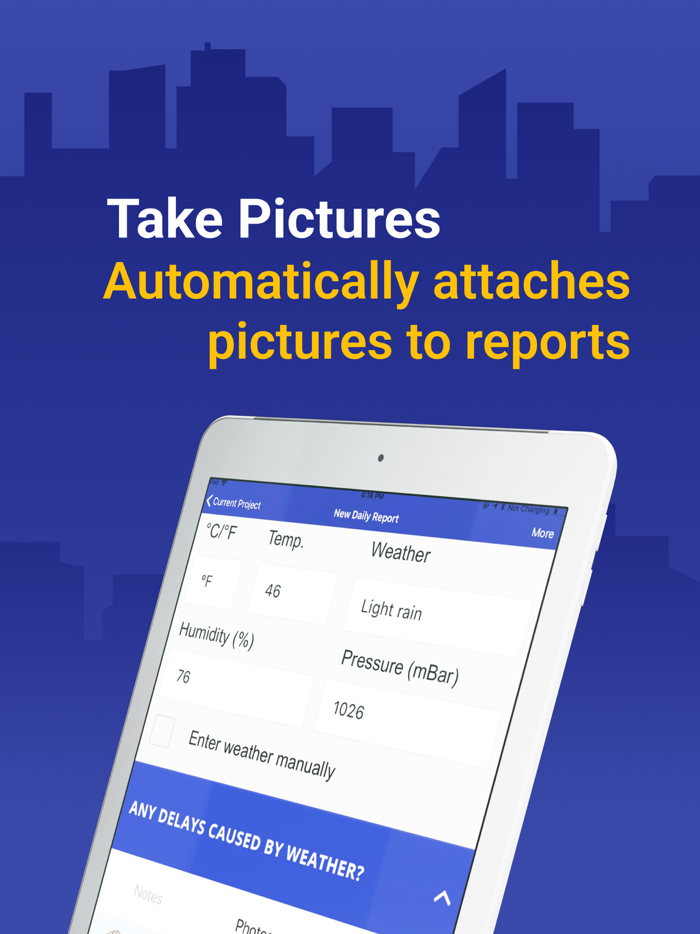 Construction Daily Log App