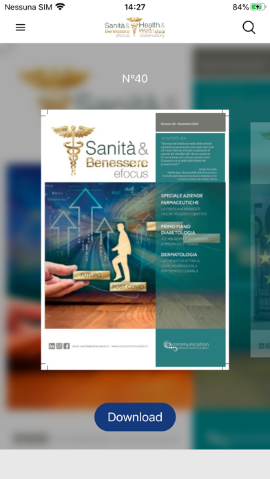 Sanità & Benessere efocus Screenshot