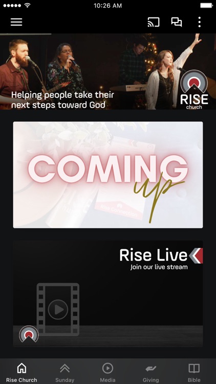 Rise Church App