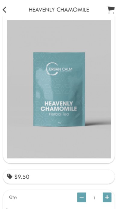Urban Calm Coffee Company Screenshot