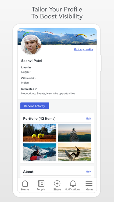 CIS Alumni Community Screenshot