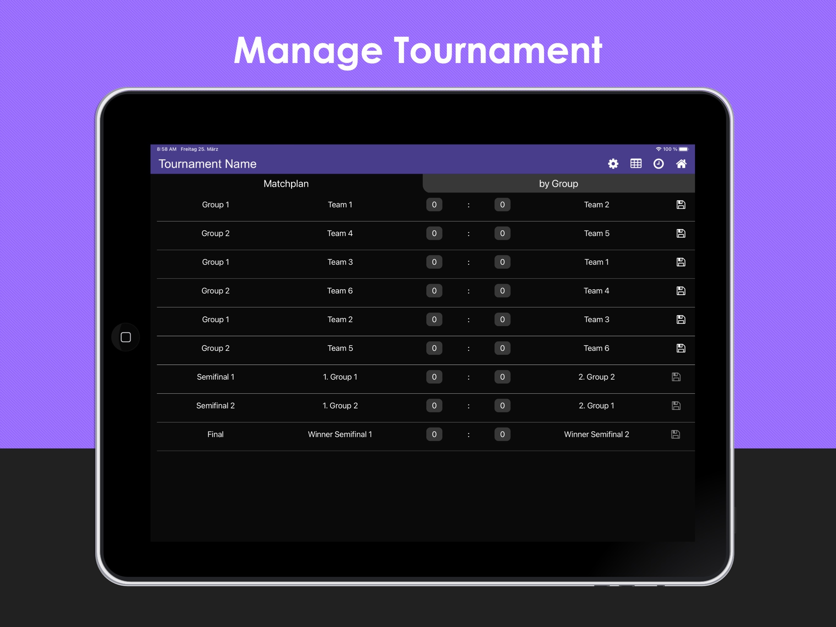 Tournament Competition Managerのおすすめ画像3
