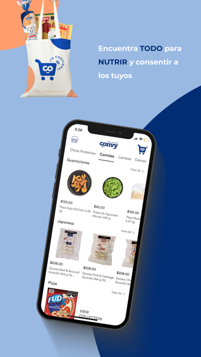 CONVY – Tu super de proteínas Screenshot