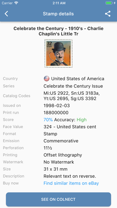 World Stamps Collecting Screenshot