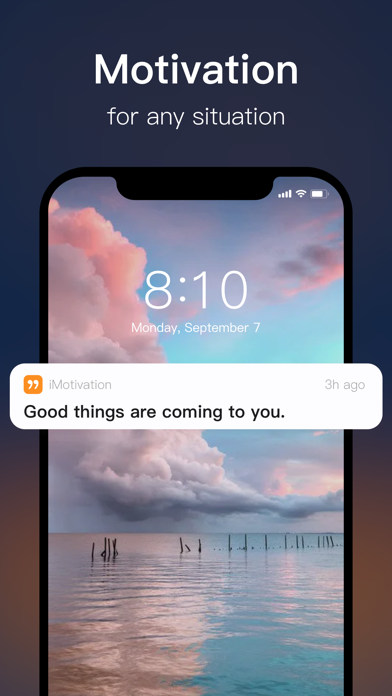 iMotivation - Positive Quotes Screenshot