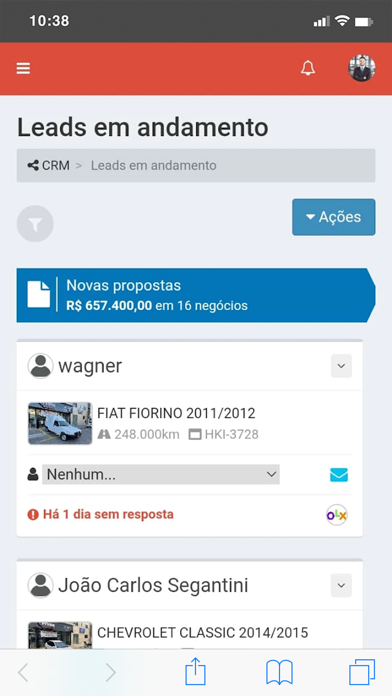 StockCarWeb Screenshot