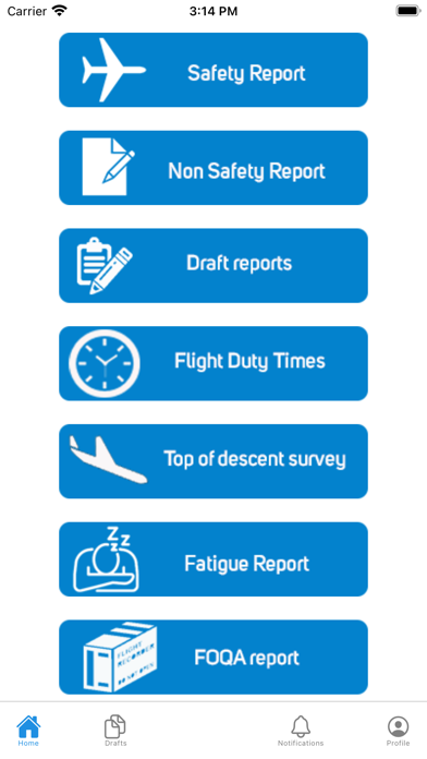 SERA eReport v2 Screenshot
