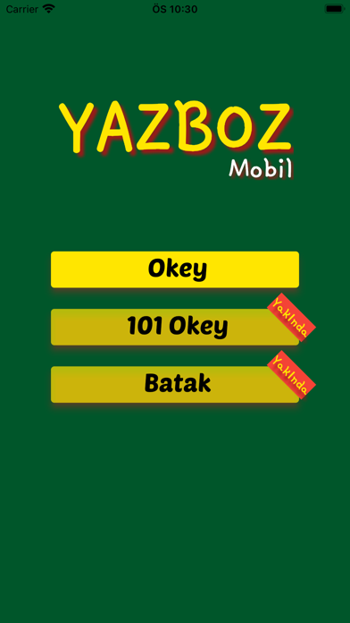 YazBoz Mobil Screenshot