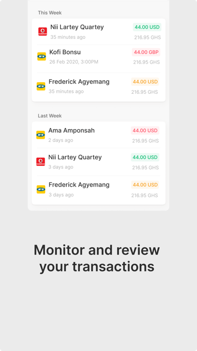 OA Pay - Money Transfer App Screenshot