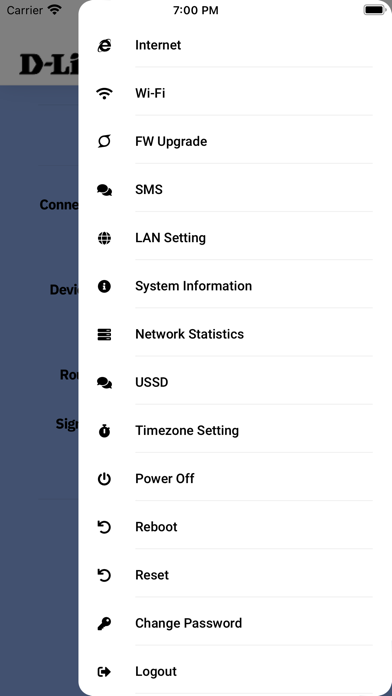 DLink 4G Connect Screenshot