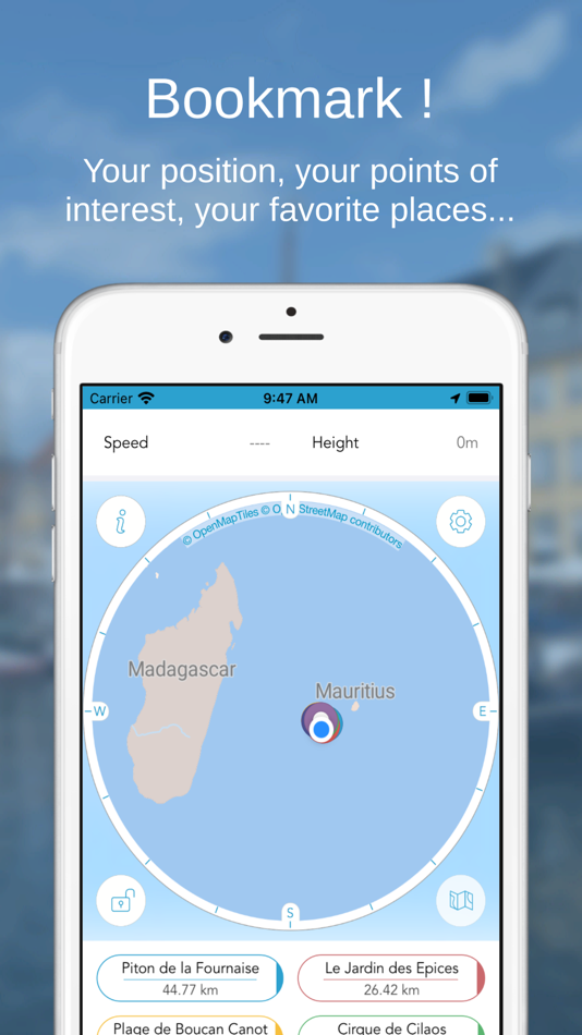#3. La Réunion OffLine Map (iOS) 由: Chaviro Software