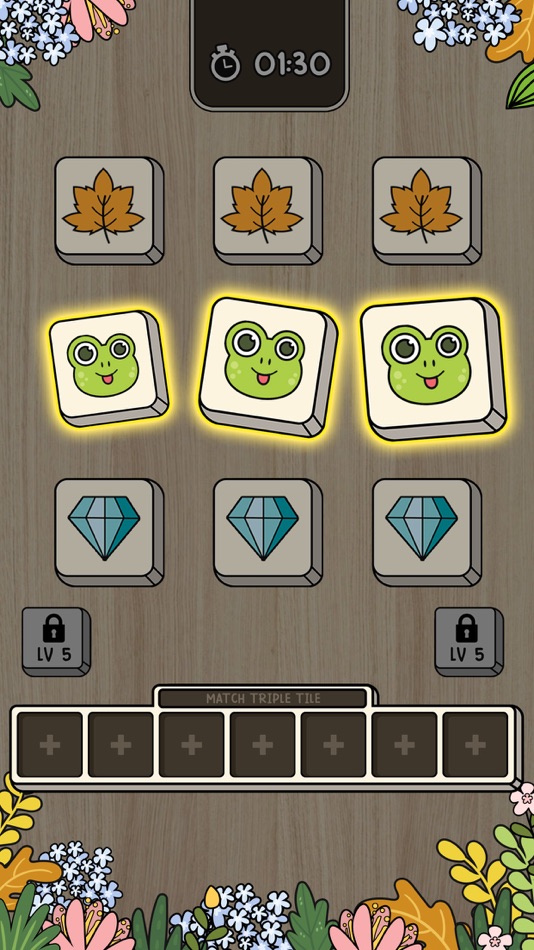 #2. Match Triple Tile (iOS) 由: BRAINWORKS PUBLISHING PTE. LTD.