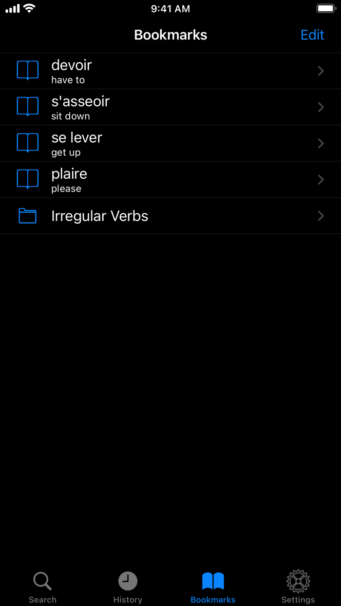 Les Verbes - French Verbs