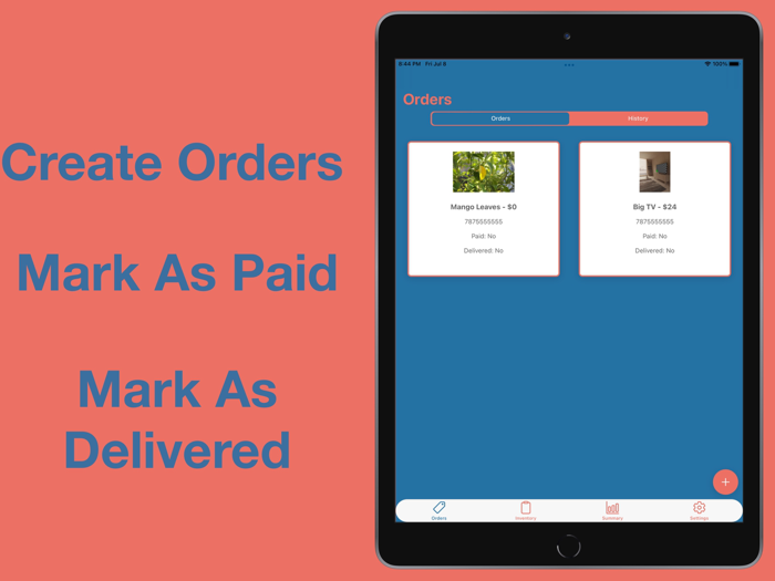 Order Inventory Manager