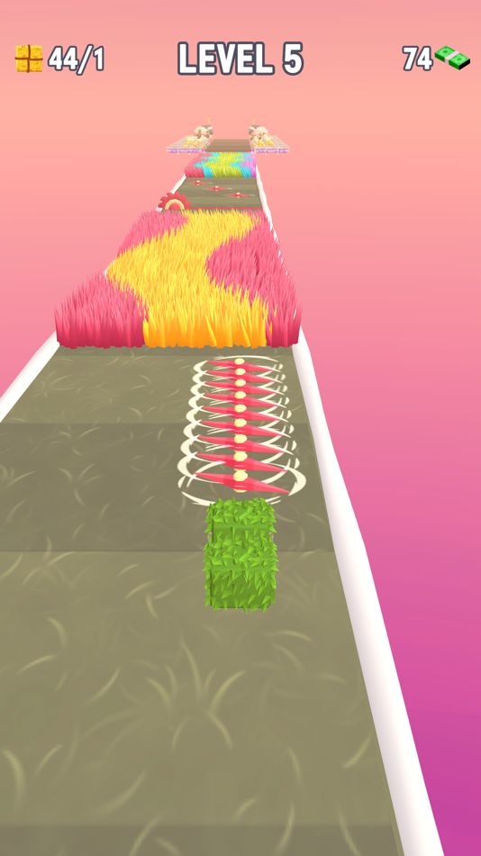 #3. Lawn! Mower (iOS) 由: Melih Kavla