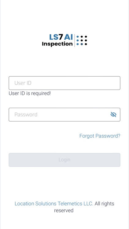 LS7 AI Vehicle Inspection