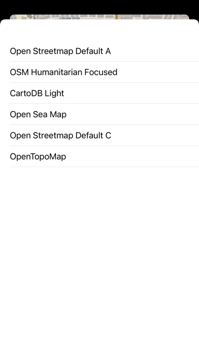 OpenMaps PRO Open Source Maps Screenshot