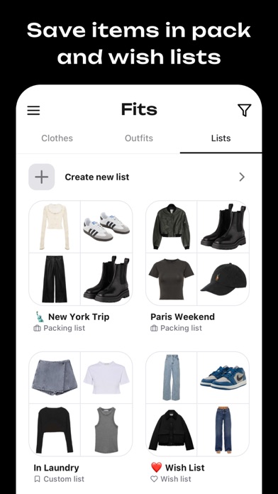 Fits – Outfit Planner & Closet Screenshot