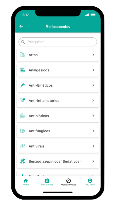 Prescrições Odonto Screenshot