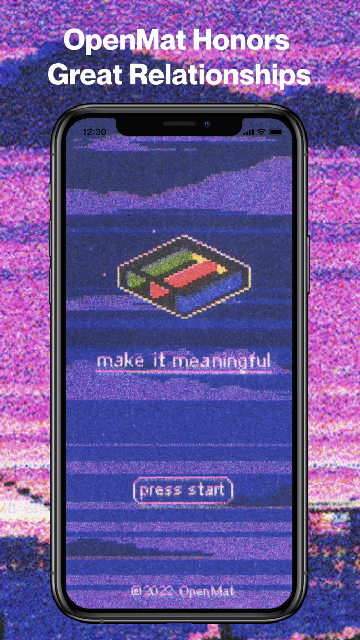 OpenMat • Make it Meaningful