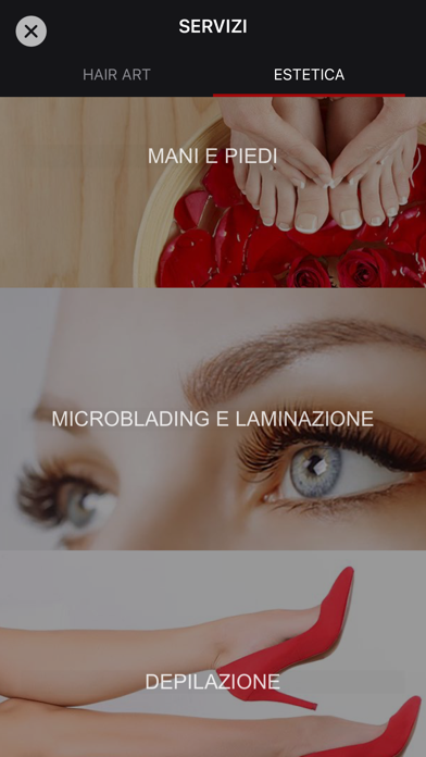 Santoro Hair Art Screenshot