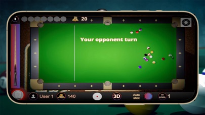 Screenshot #3 pour 8 Ball Pool Billiards And Bar