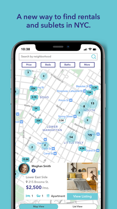 Screenshot #1 pour Lettey NYC Rentals