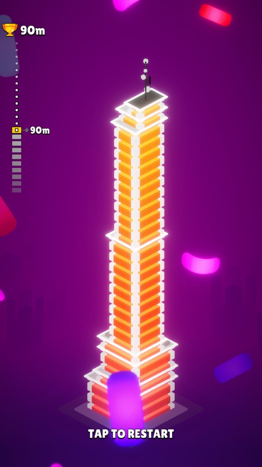 #2. Tower Stack: Skyscrapers (iOS) 由: Inverted Sorrow