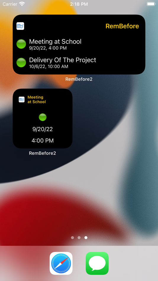 #5. RemBefore (iOS) Podle: Paulo Correia