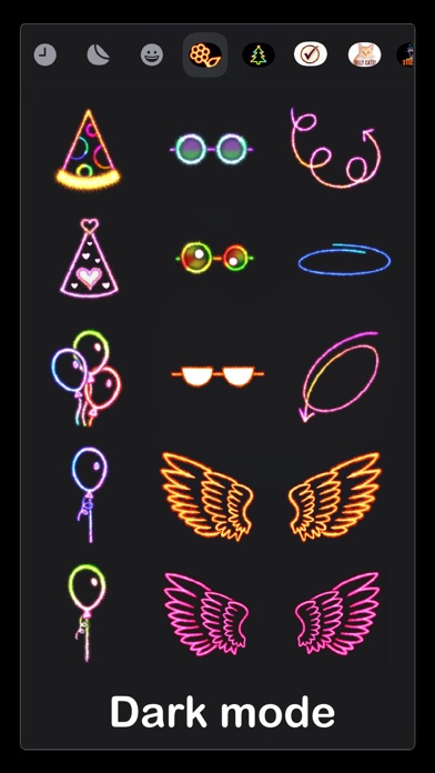 Screenshot #2 pour Sparkler Stickers