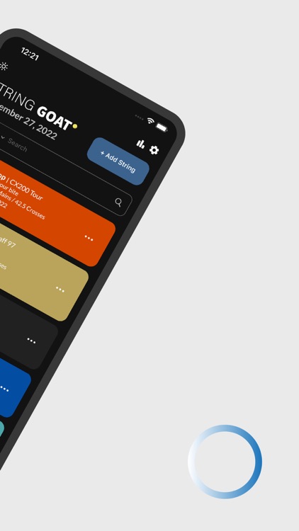 String GOAT - for tennis