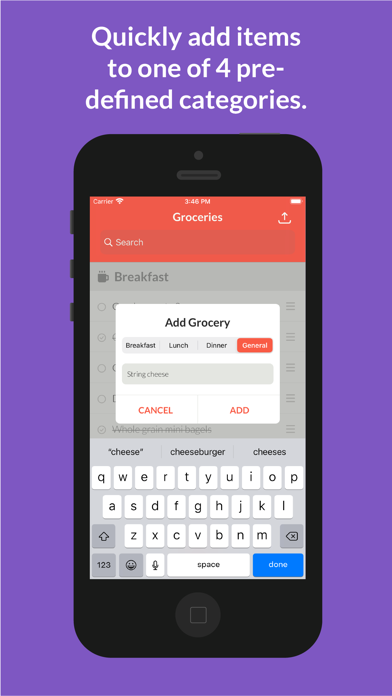 Meal Mate: Grocery Planner Screenshot
