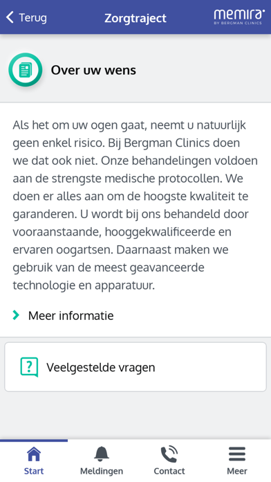 Mijn Memira Screenshot