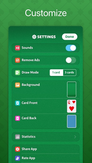Solitaire - Classic Card Game⁎ Screenshot